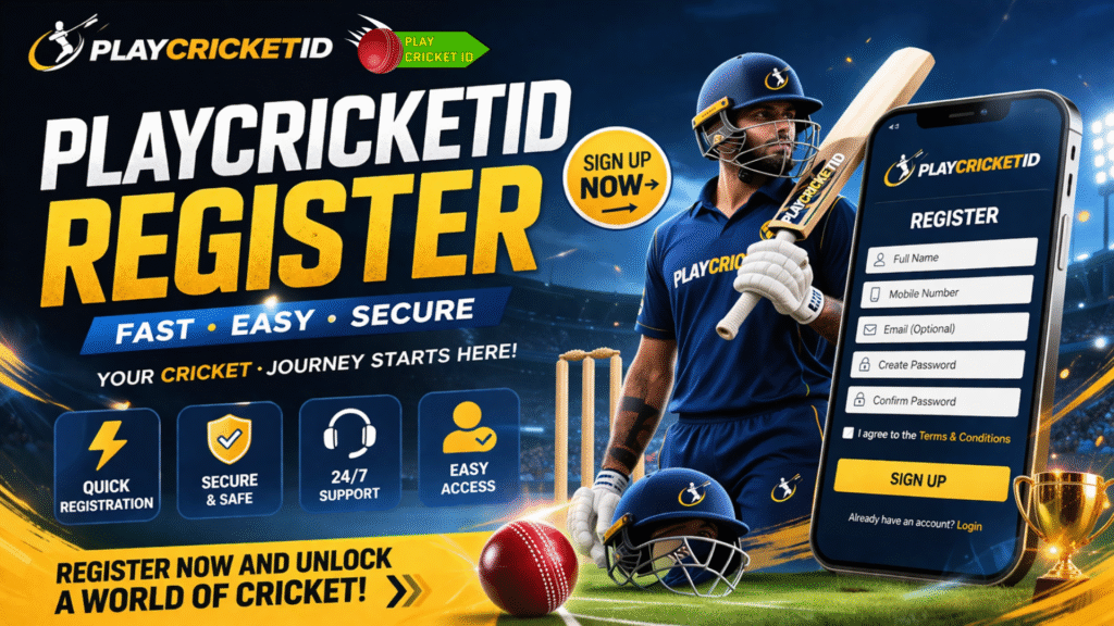 playcricketid register