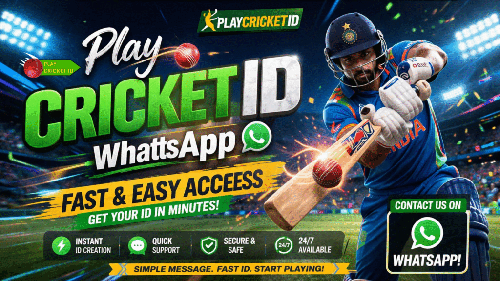 Play Cricket ID WhatsApp