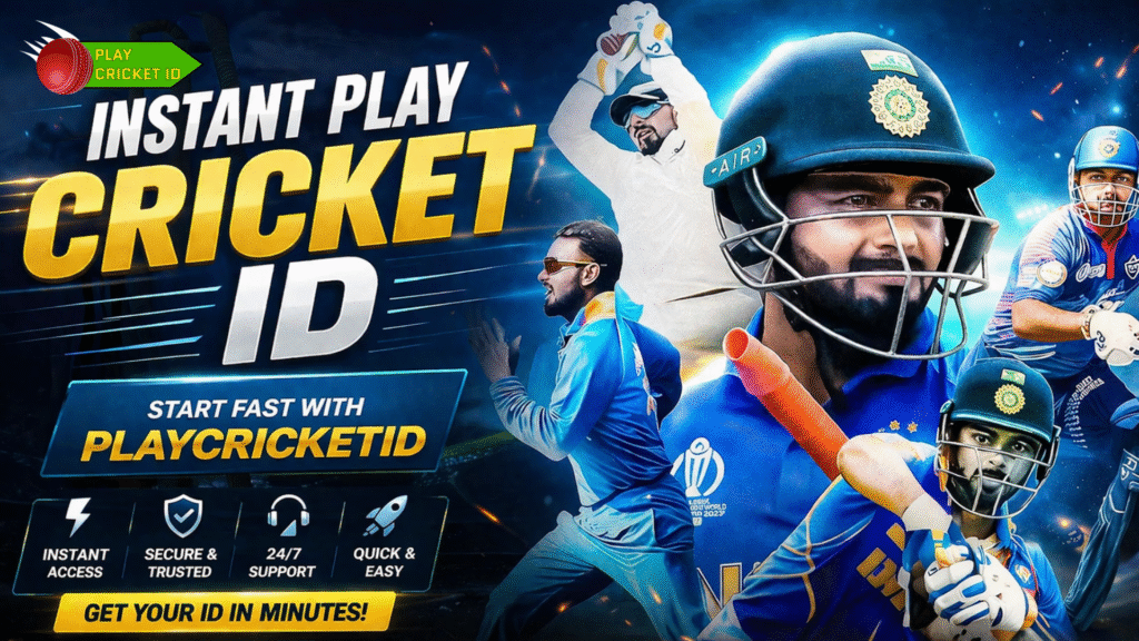 instant play cricket id
