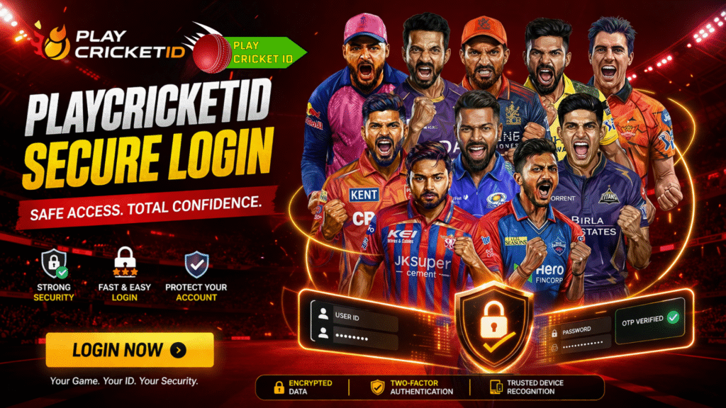 playcricketid secure login