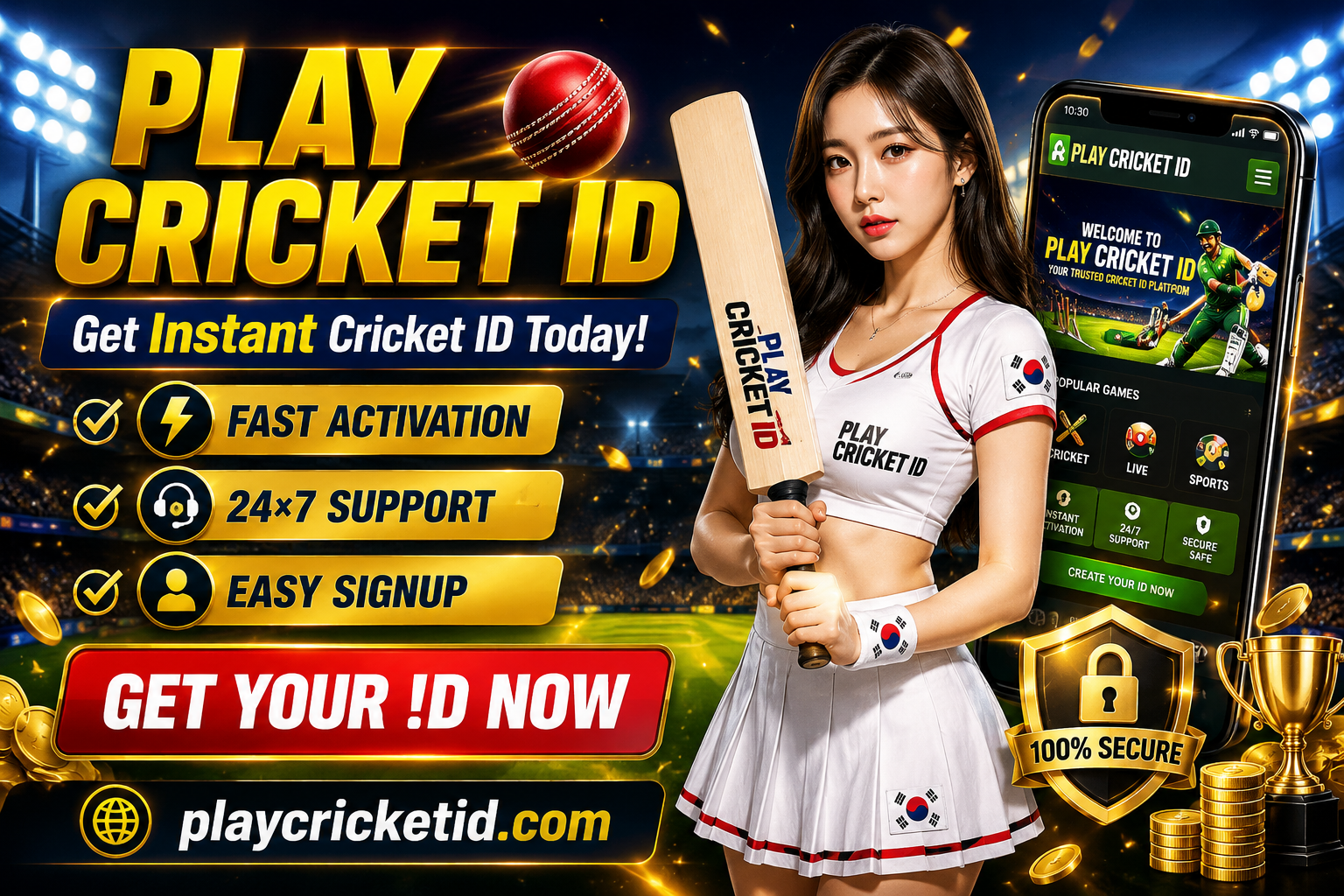 play Cricket ID