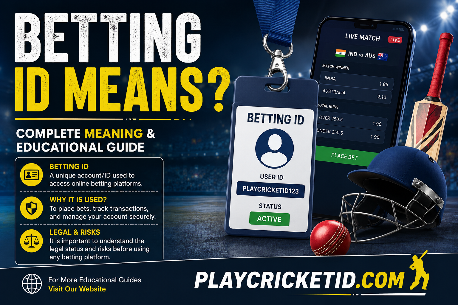 betting id means