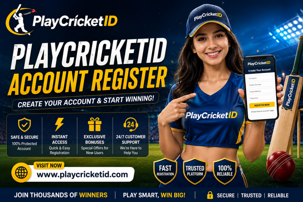 Playcricketid Account Register