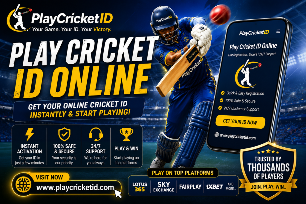 Play cricket ID online
