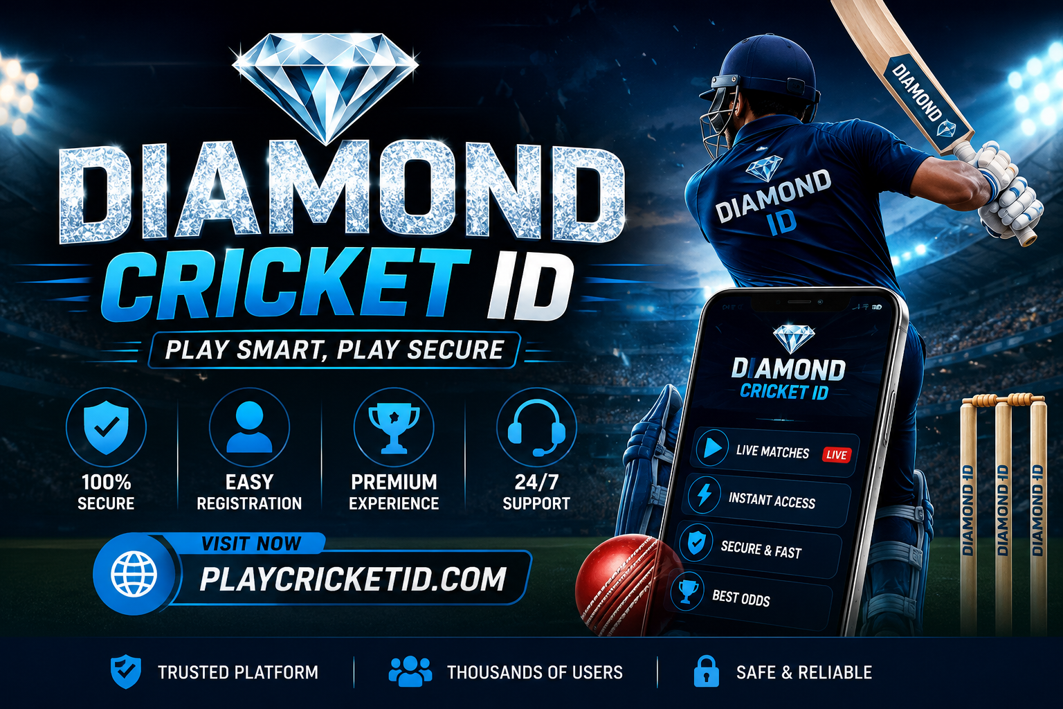 Diamond Cricket ID