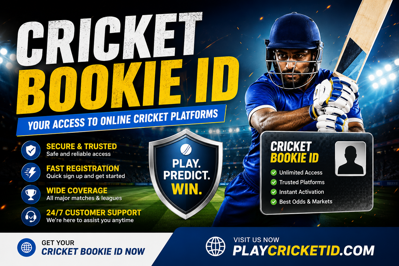 cricket bookie id